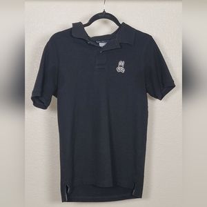 Black Psycho Bunny Polo